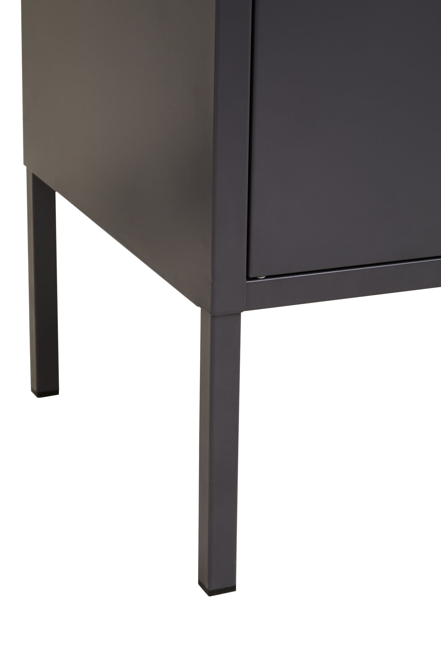 Acade Two Door Grey Locker Cabinet
