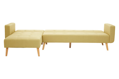 Hansal Hagen Olive Large Corner Sofa Bed