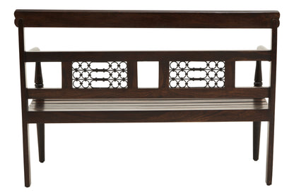 Sirina Dark Sheesham Wood Bench