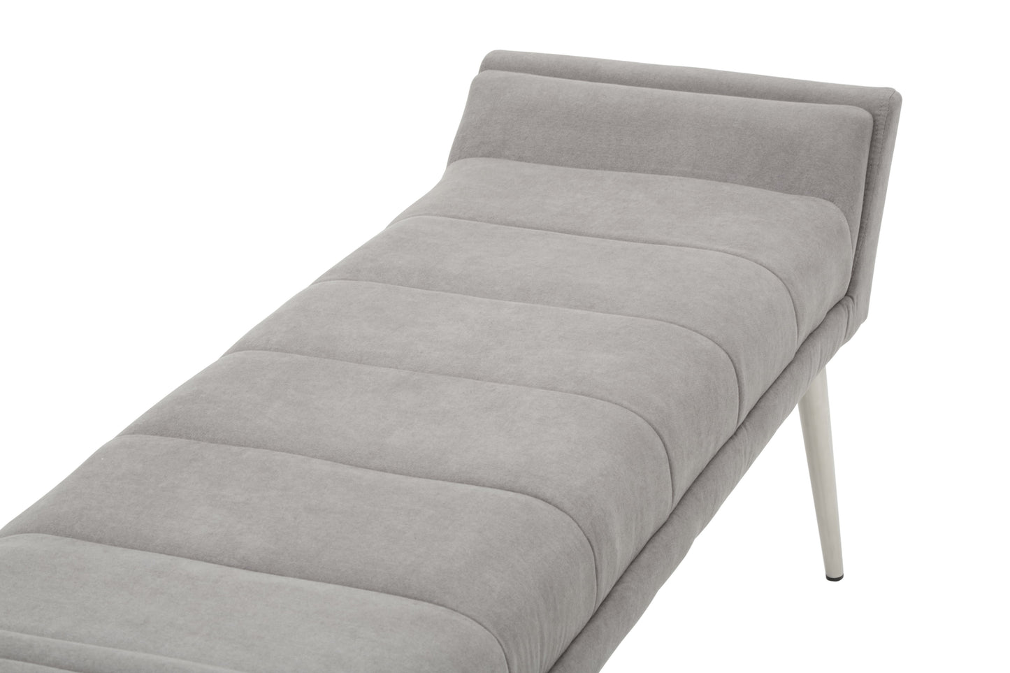 Gildi Grey Bench With Angular Base