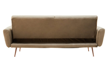 Hatten Mink Velvet Sofa Bed