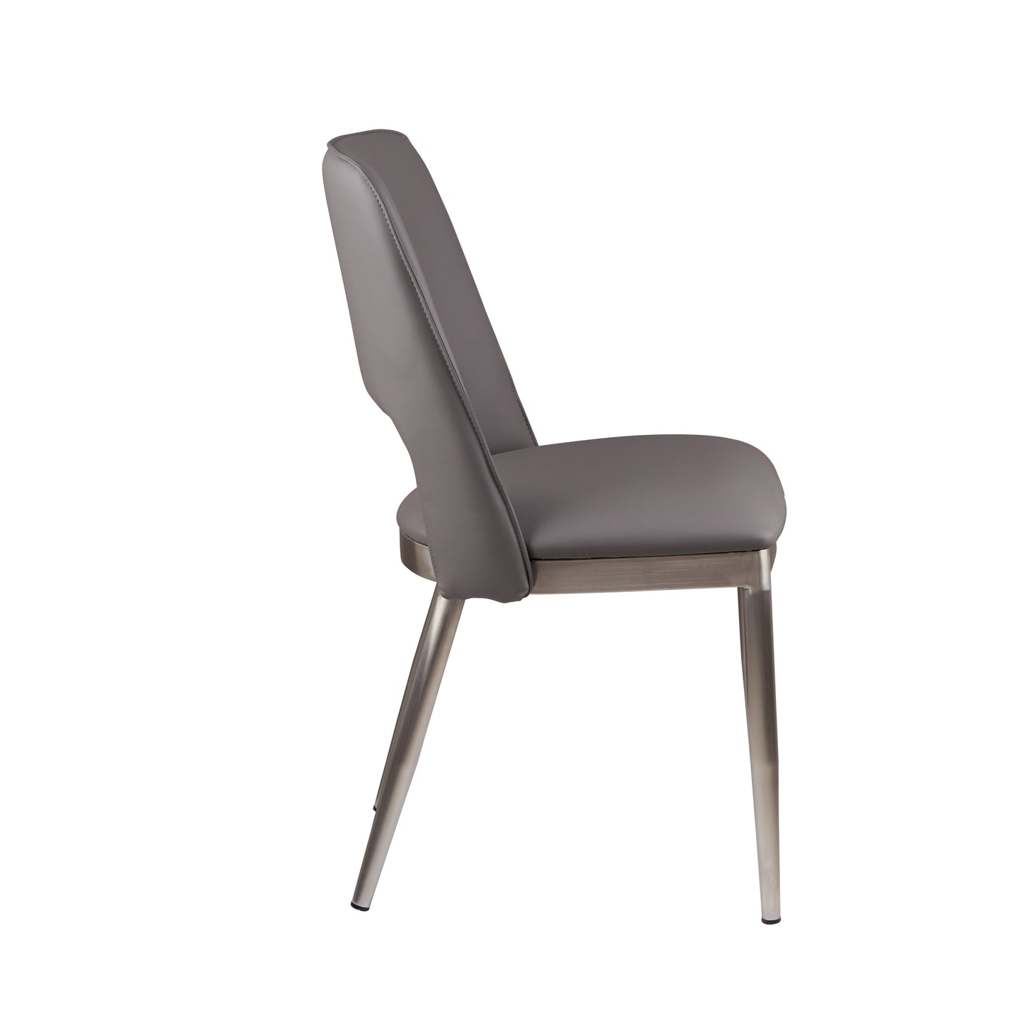 Gild Grey Leather Effect Dining Chair