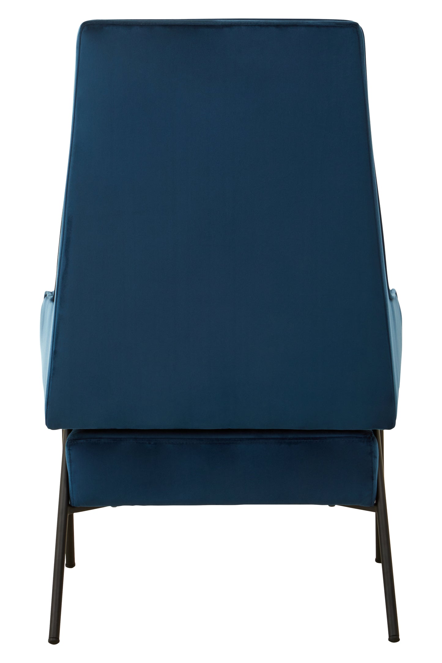 Hena Blue Velvet Chair