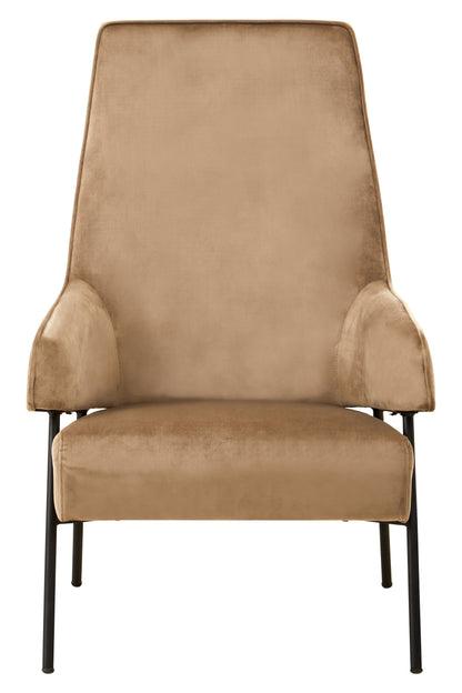 Hena Mink Velvet Chair