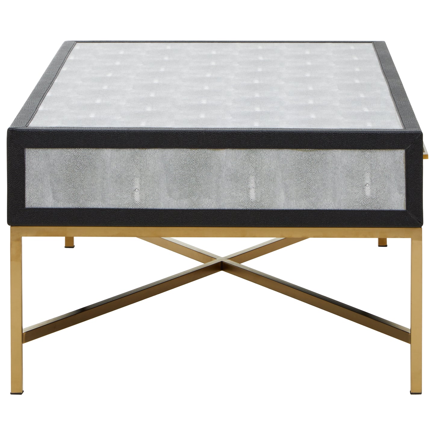 Cadis Grey Shagreen Coffee Table