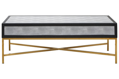 Cadis Grey Shagreen Coffee Table