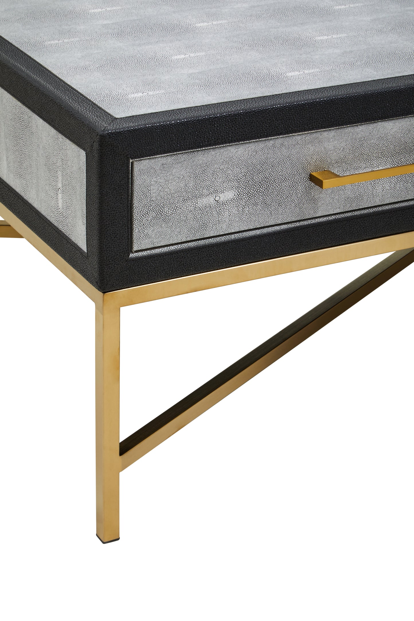 Cadis Grey Shagreen Coffee Table