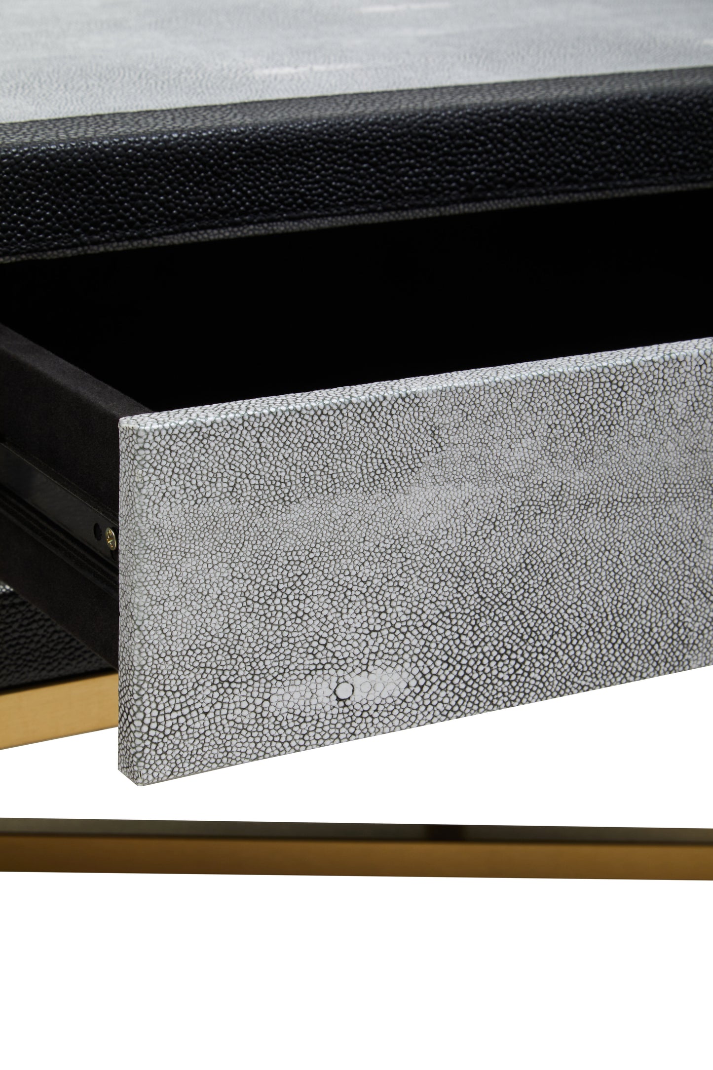 Cadis Grey Shagreen Coffee Table