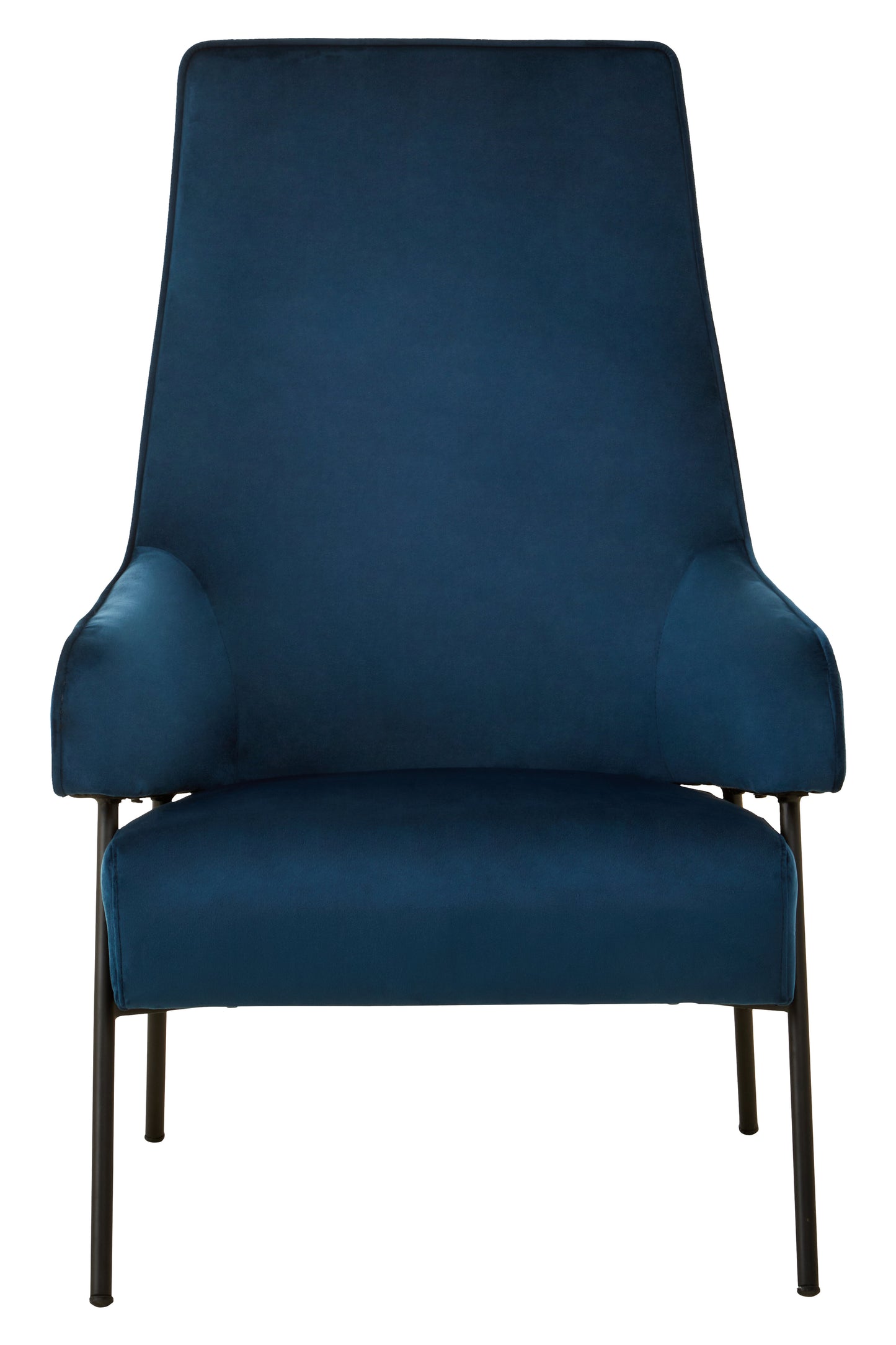 Hena Blue Velvet Chair