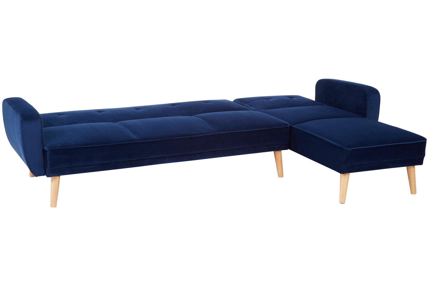 Sereni 3 Seat Navy Sofa Bed