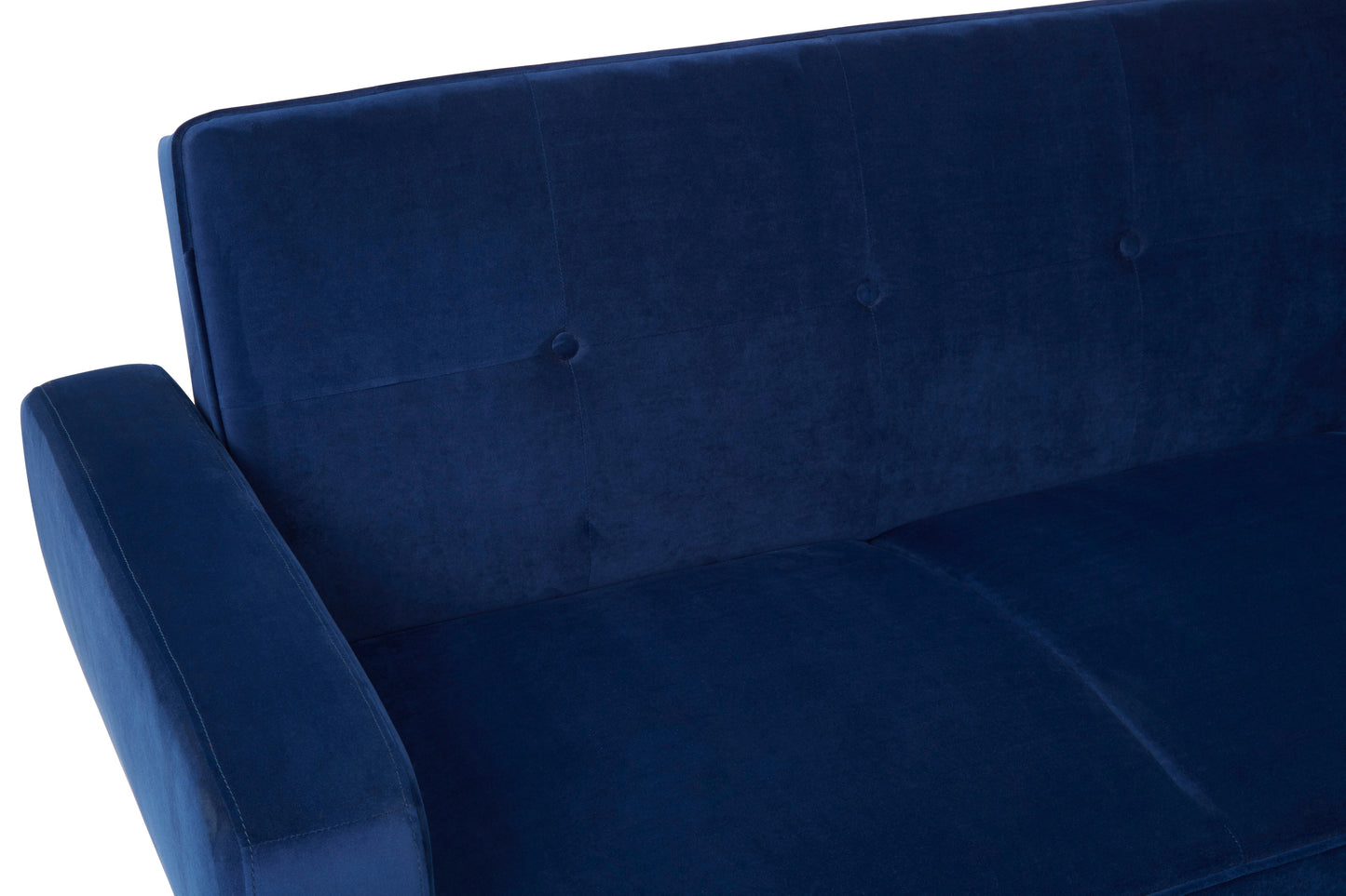 Sereni 3 Seat Navy Sofa Bed