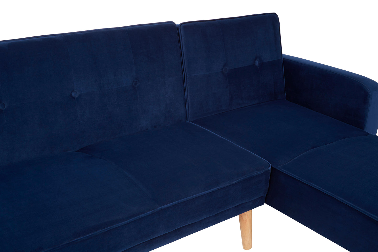 Sereni 3 Seat Navy Sofa Bed