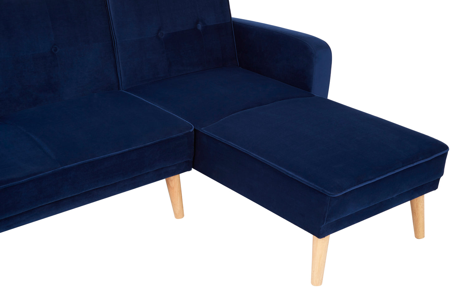 Sereni 3 Seat Navy Sofa Bed