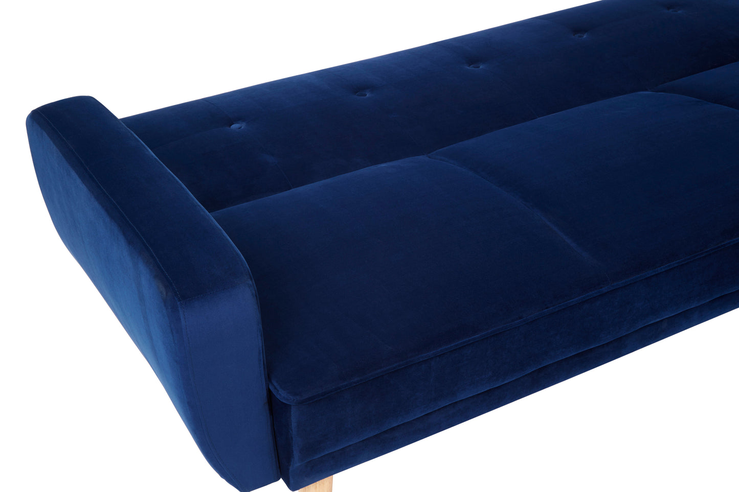 Sereni 3 Seat Navy Sofa Bed