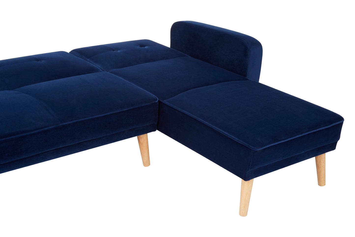 Sereni 3 Seat Navy Sofa Bed