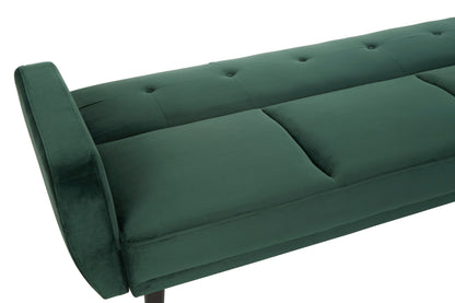 Sereni 3 Seat Green Sofa Bed