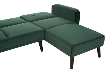 Sereni 3 Seat Green Sofa Bed