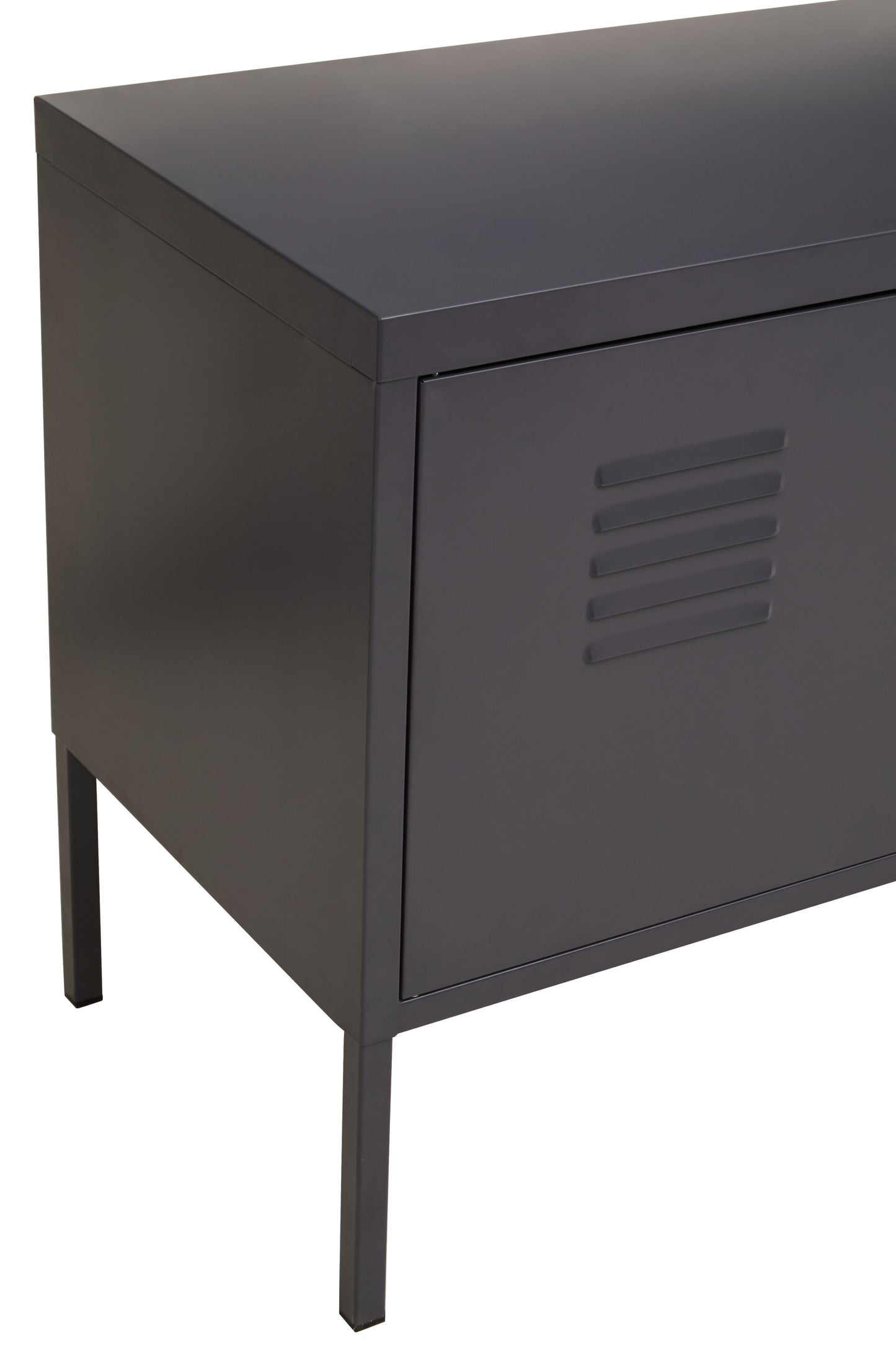 Acade Two Door Grey Locker Cabinet
