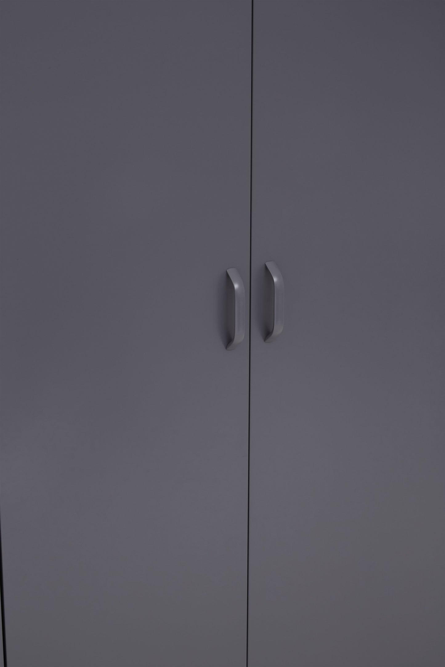 Acade Grey Two Door Locker Style Wardrobe