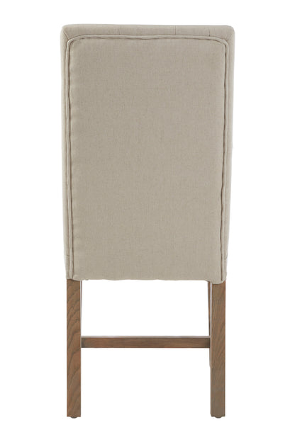 Lion Beige Linen Dining Chair