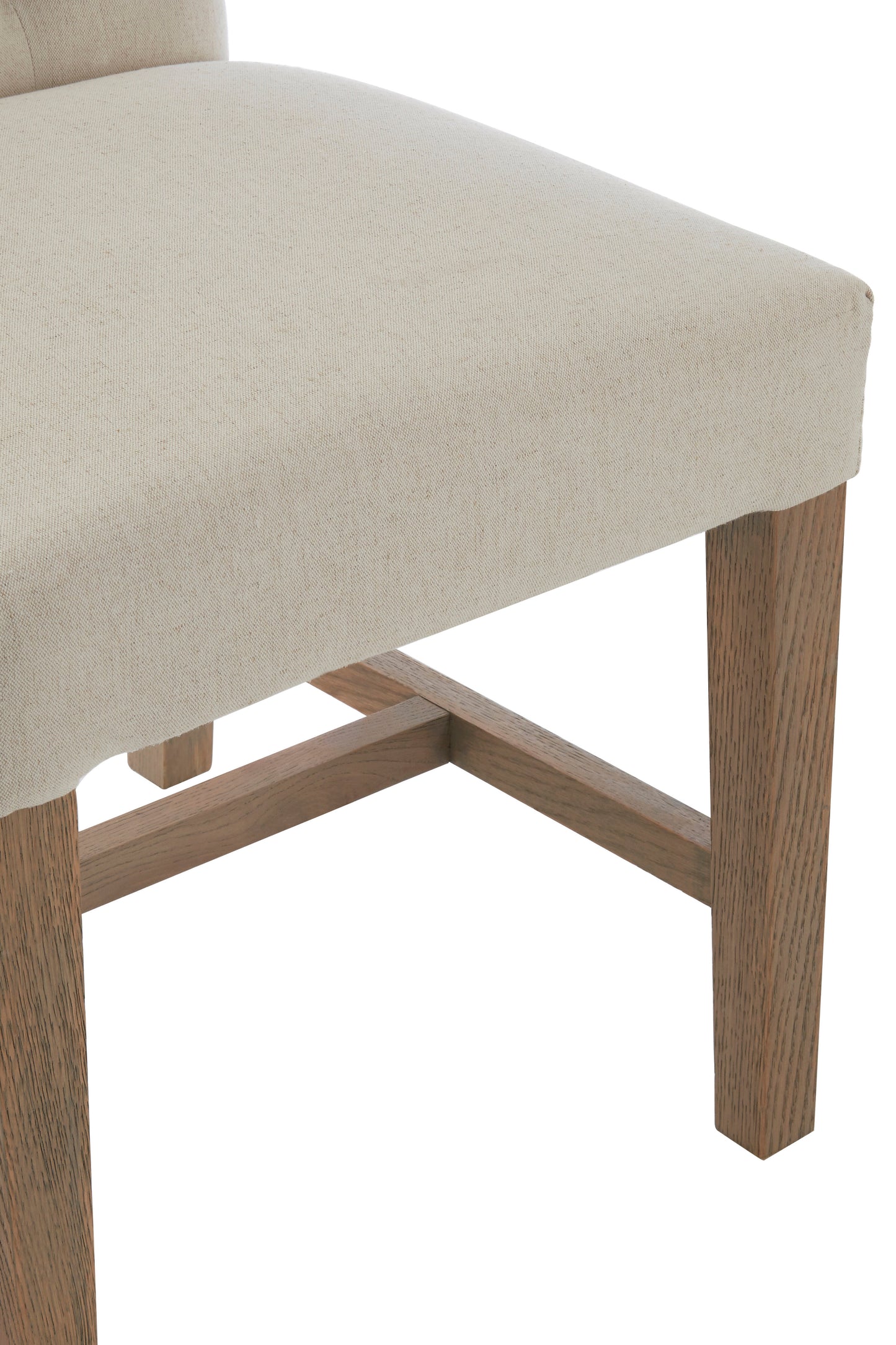 Lion Beige Linen Dining Chair