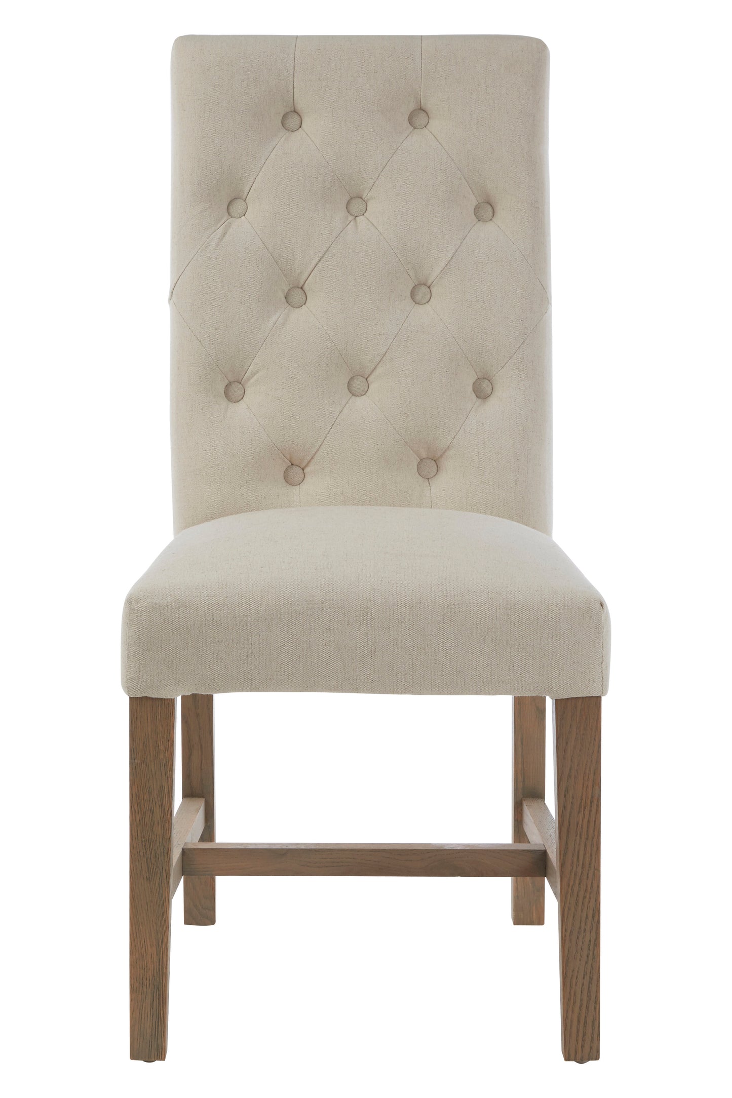 Lion Beige Linen Dining Chair