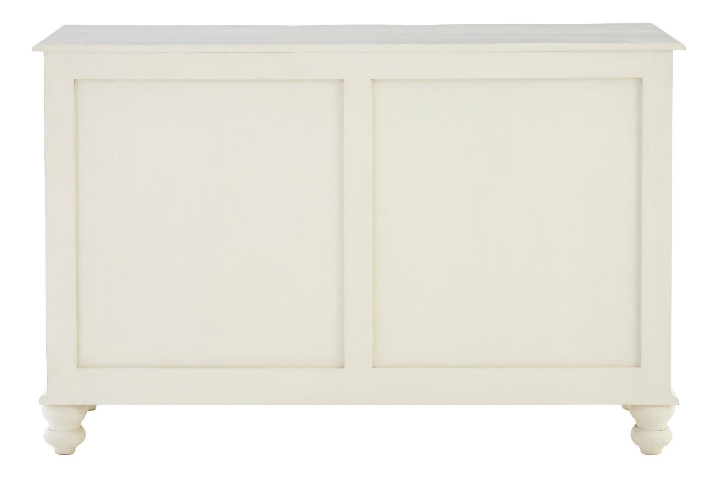 Lore 6 Drawer White Sideboard