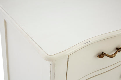 Lore 6 Drawer White Sideboard