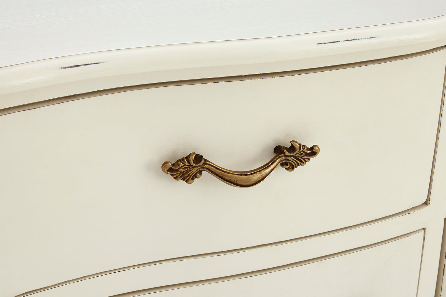 Lore 6 Drawer White Sideboard