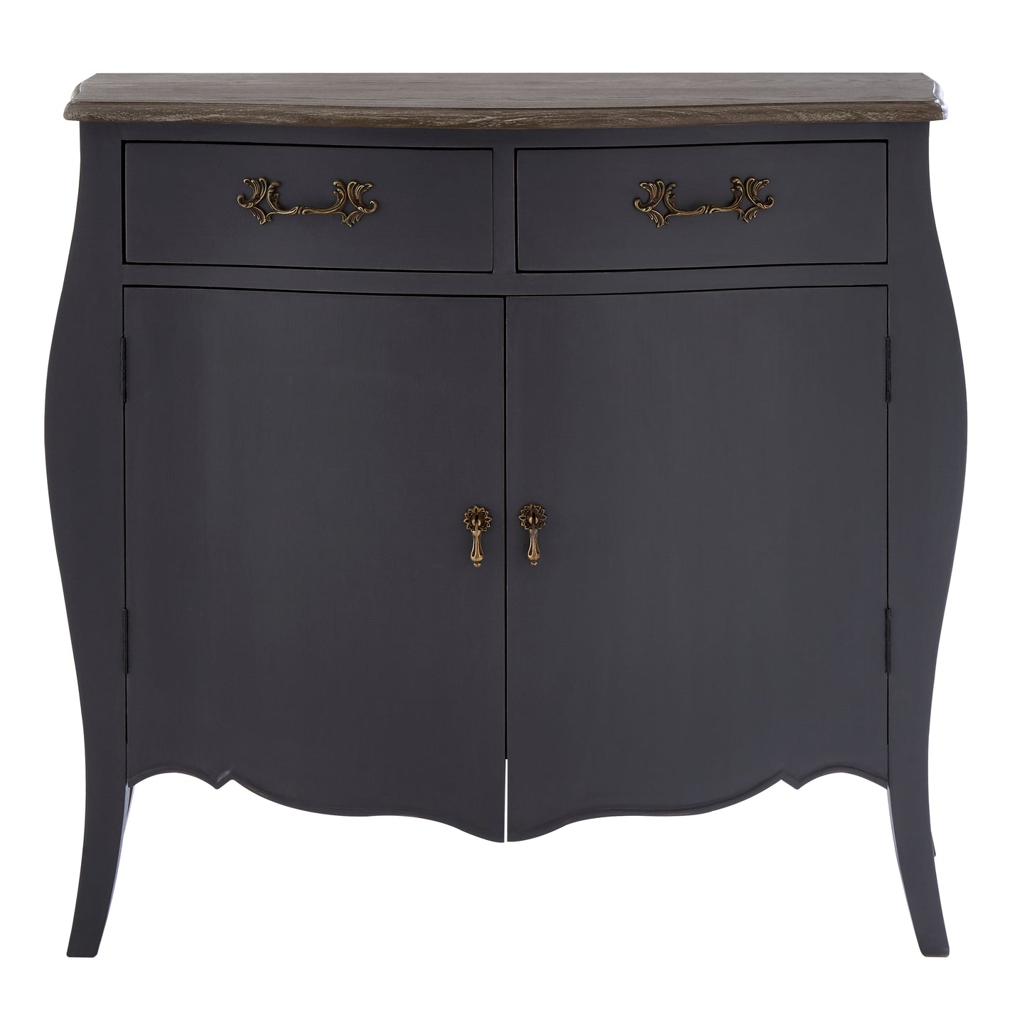 Lore 2 Door Dark Grey Sideboard