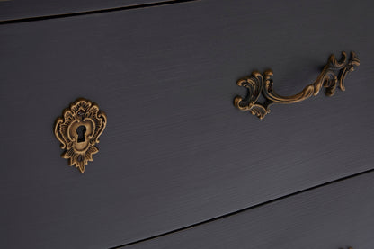 Lore 4 Drawer Dark Grey Chest