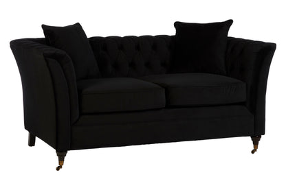 Sabina 2 Seat Onyx Sofa