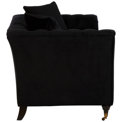 Sabina 2 Seat Onyx Sofa