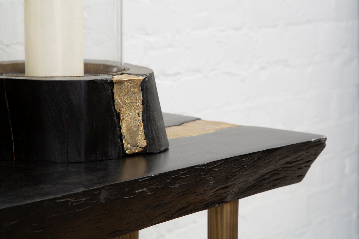 Esamra Console Table With Black Top