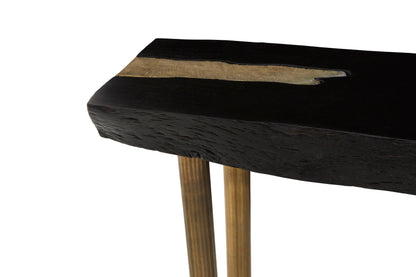 Esamra Console Table With Black Top