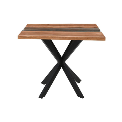 Edge Collection Square River Dining Table