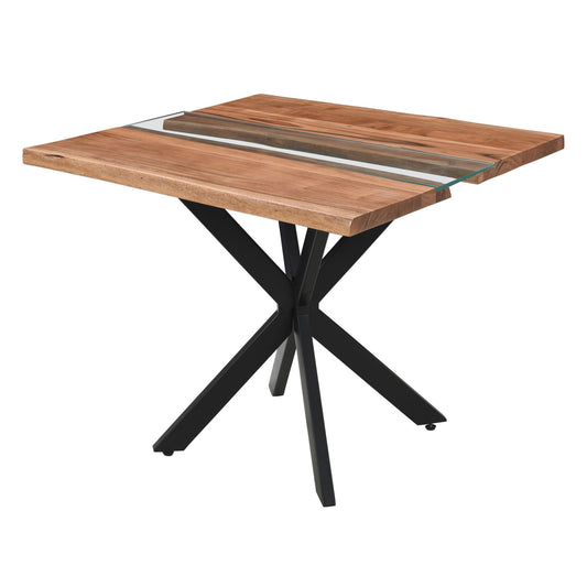 Edge Collection Square River Dining Table