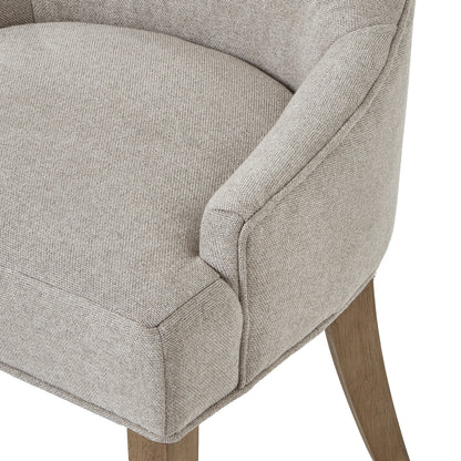 Brock Oatmeal Twill Dining Chair