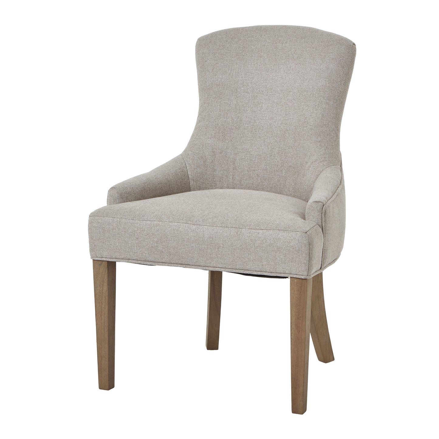 Brock Oatmeal Twill Dining Chair