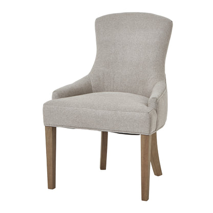 Brock Oatmeal Twill Dining Chair