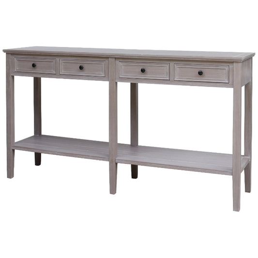 Cirene Four Drawer Console Table