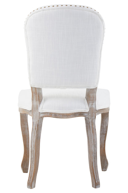 Kensi Townhouse White Winged Dining Chair