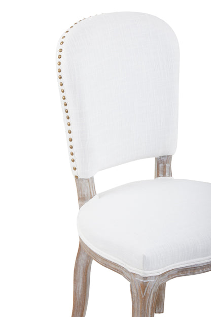 Kensi Townhouse White Winged Dining Chair