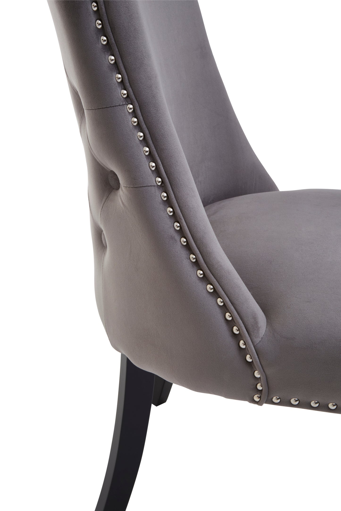 Kensi Townhouse Dark Grey Dining Chair