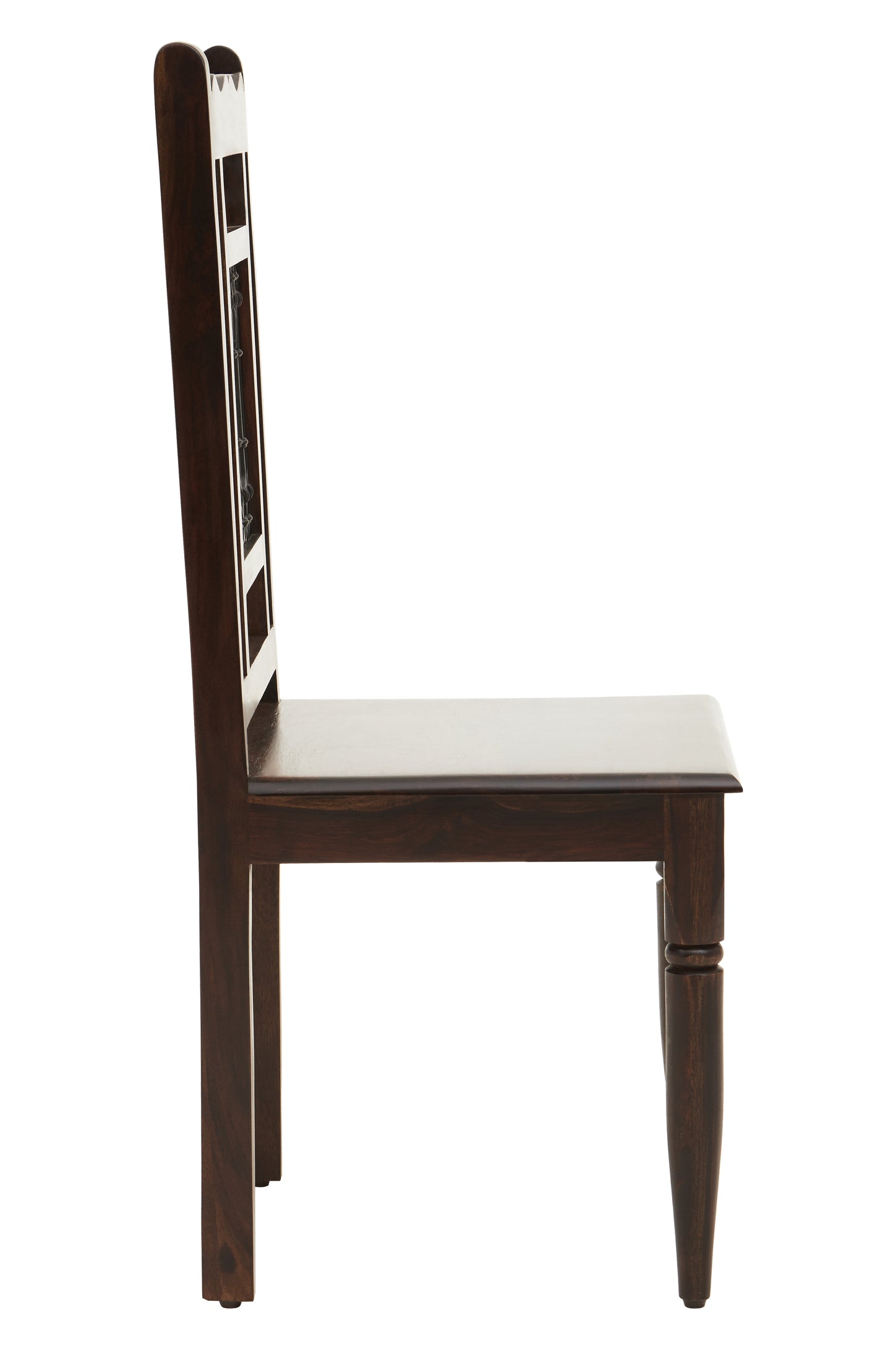 Trina Dark Sheesham Wood Dining Chair