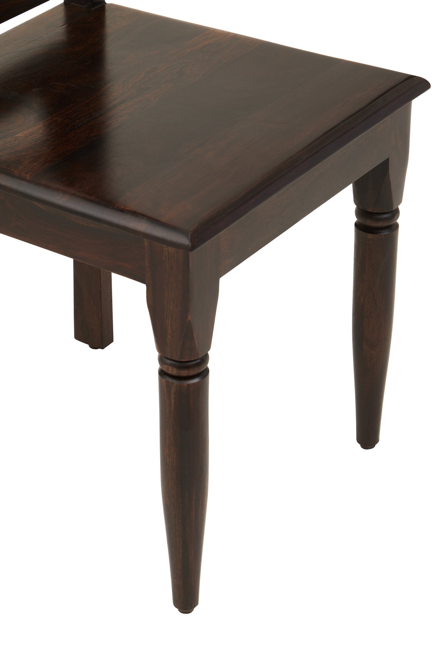 Trina Dark Sheesham Wood Dining Chair