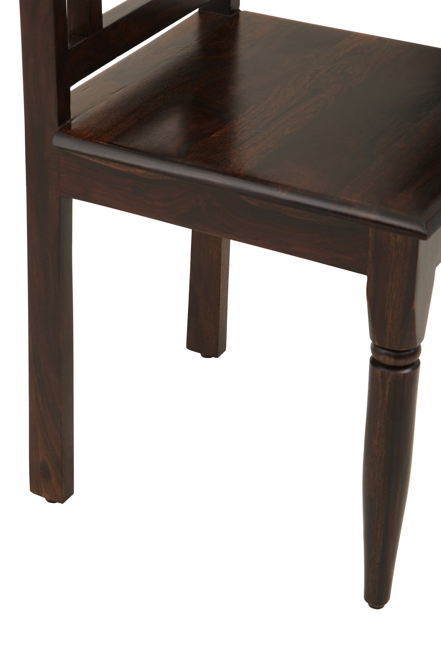 Trina Dark Sheesham Wood Dining Chair