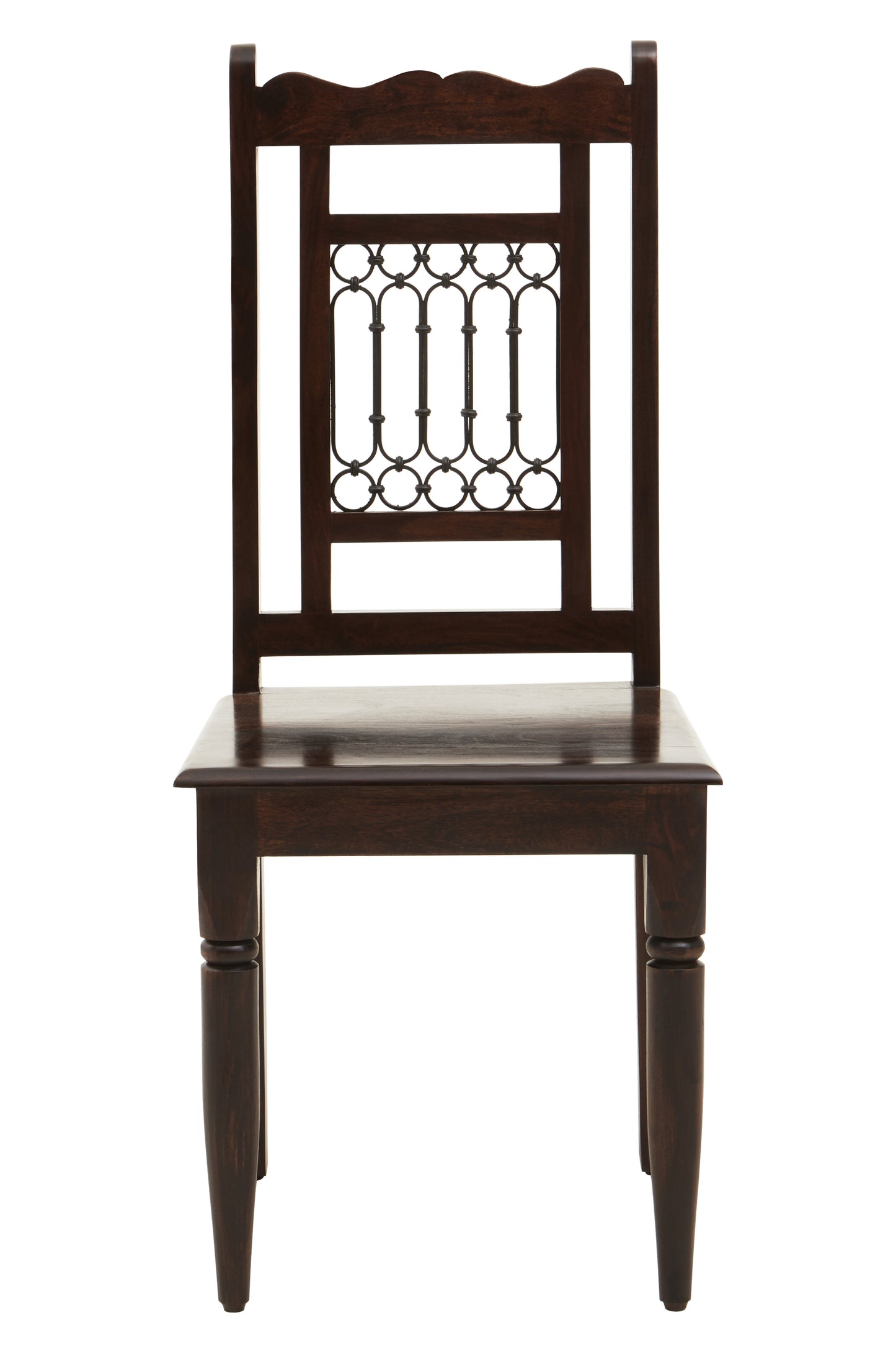 Trina Dark Sheesham Wood Dining Chair