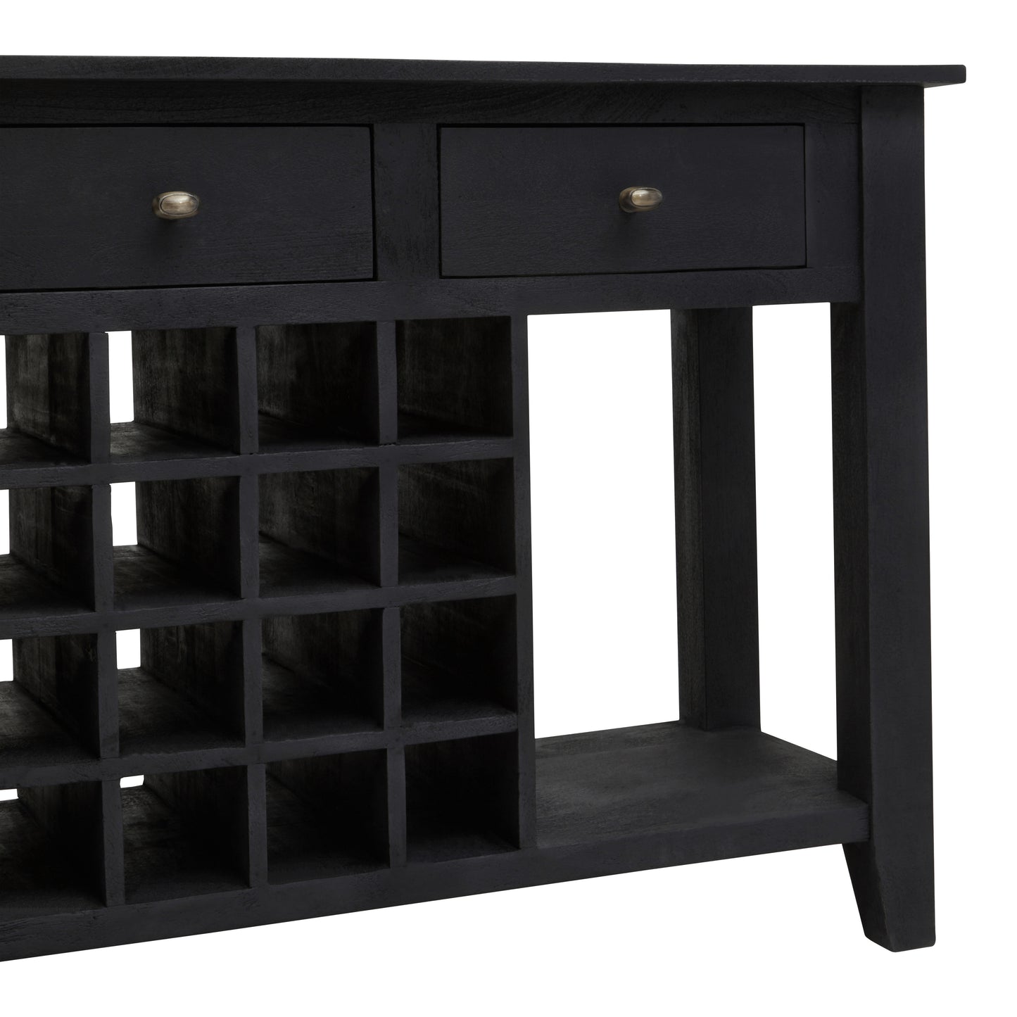 Fusi Wine Bottle Storage Console Table