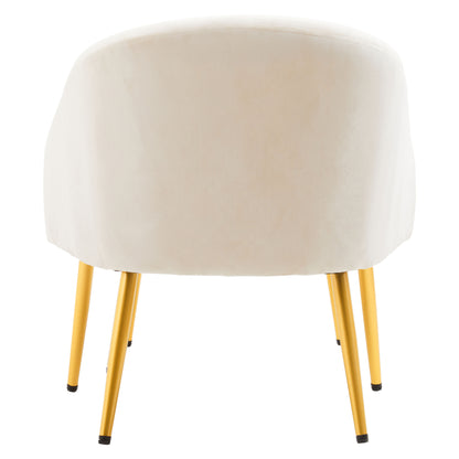 Jasmeen Beige Chair And Footstool